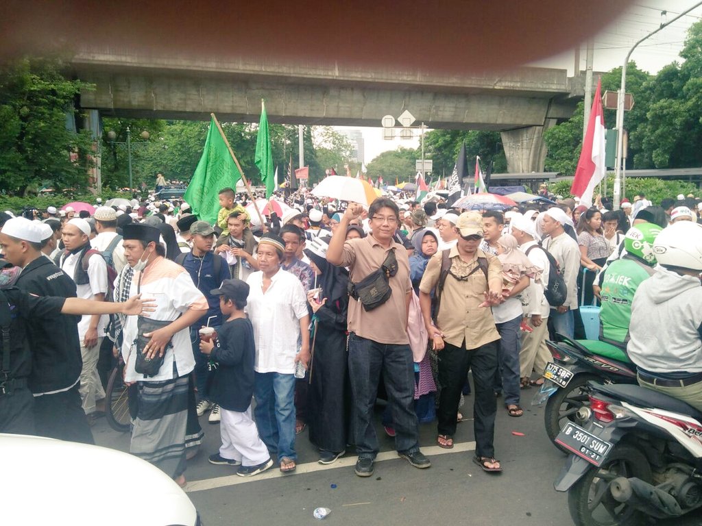 Ikut Aksi Bela Palestina, Capres Nasrani Versi Netizen ini Menuai Pujian dan Doa