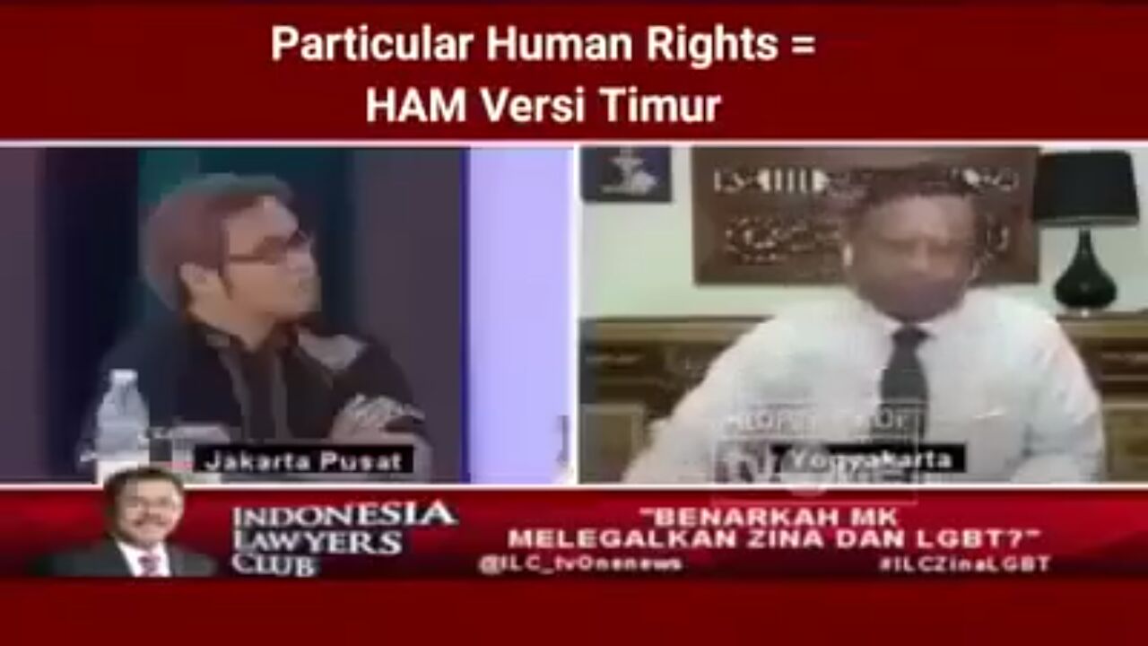 Bungkam Aktifis LGBT yang Sebut Soal HAM, Mahfud MD: Indonesia Menganut Particular Human Rights