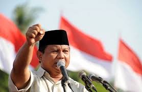 Prabowo di mata Yordania dan Palestine