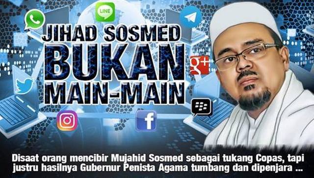Jihad sosmed bukanlah hal yang main-main