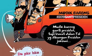 Semua Klaim ini; TOL, THR,  Membuat Seakan-akan Semua Pemberian Jokowi