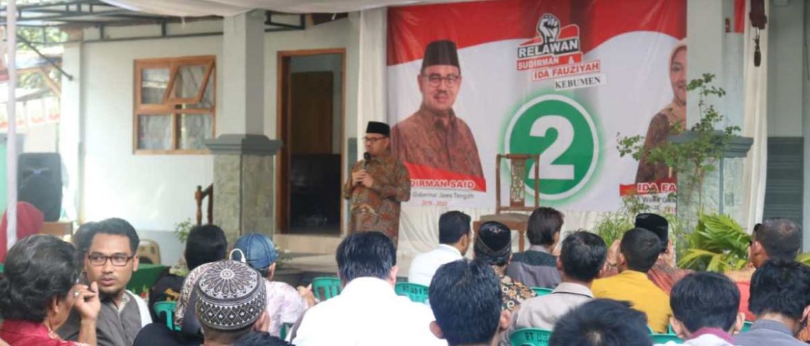Bertemu Relawan, Sudirman Said Pastikan Hapus Kartu Tani