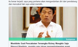 SP3 Kasus Chat HRS; Pendukung Jokowi Berenti Ngetwit dan Ogah Dukung Jokowi