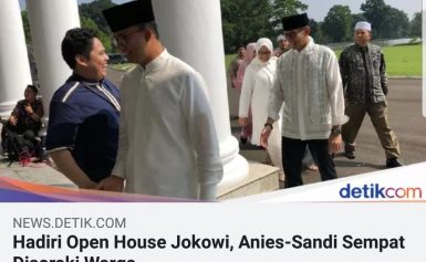 Dimensi Politik Menjijikkan Di Istana Bogor Pada HARI RAYA