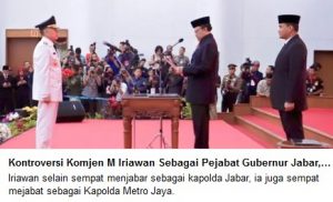 Fadli Zon: Pemerintah Menipu Rakyat Soal Pelantikan Perwira Polri Sebagai Pj. Gubernur JAWA BARAT