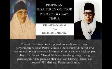 “Pondok Bobrok, Langgar Bubar, Santri Mati,” Kisah Penyerangan Sadis PKI ke Pondok Gontor Ponorogo