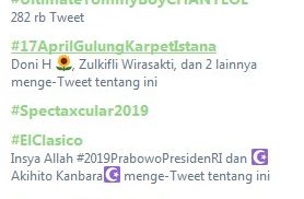#17AprilGulungKarpetIstana; Berawal dari Rocky Gerung, Menjadi Inspirasi Trending Topic